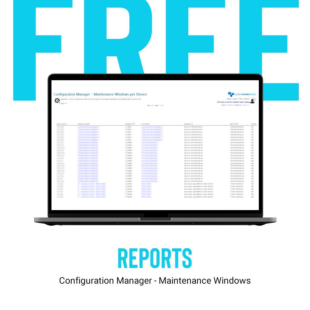 Configuration Manager - Maintenance Windows - System Center Dudes